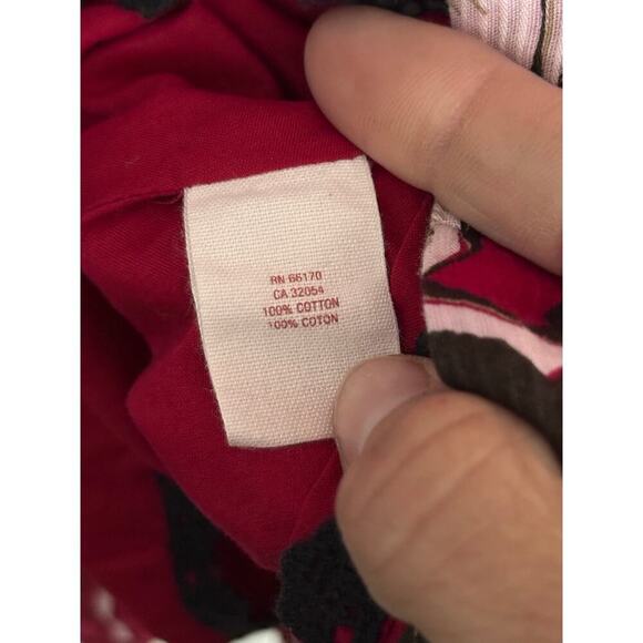 Maeve by Anthropologie Women's Red Floral Print Dagmar collared Dress Size 4 - Picture 7 of 11